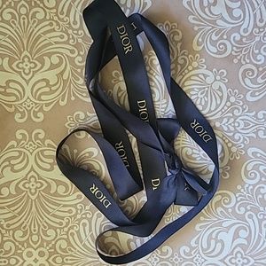 💚5/$20💚 Dior Navy Gold Ribbon